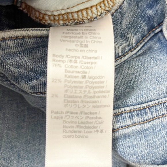 Madewell Curvy Roadtripper Benton Wash Jeans Size 29 - Picture 8 of 8